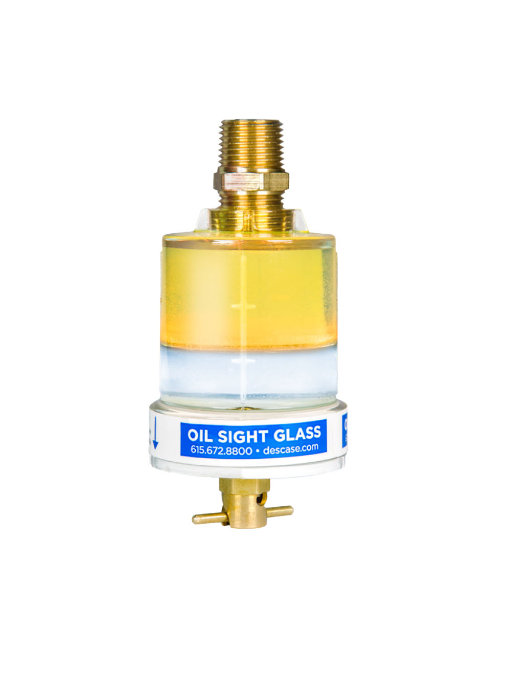 Des-Case Oil Sight Glass