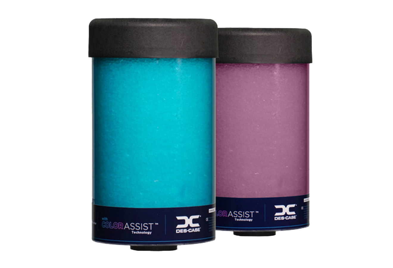 Des-Case Colorassist High-Capacity Extended Series Disposable Breather