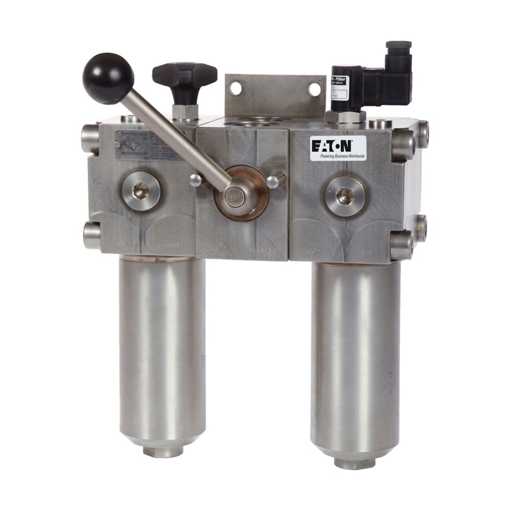 Eaton EHD Stainless Steel Duplex Low Pressure Filter