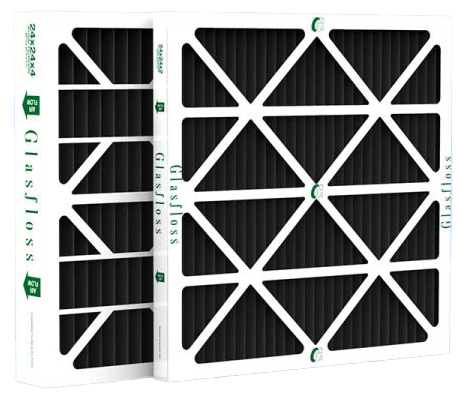 Glasfloss Industries Z-Line Series Carbotron Pleated Air Filter