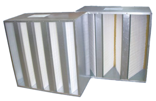Glasfloss Industries Puracell V and VX Low Resistance High-Efficiency Rigid Filter