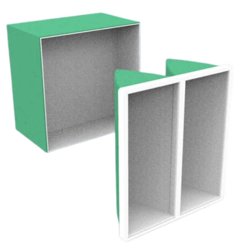 Glasfloss Industries Quad and Cube Filters