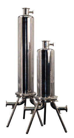 Global Filter GSTL-Series Single Sanitary Cartridge Liquid Filter Vessel